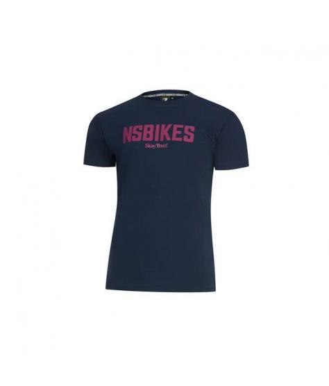 T-Shirt NS Bikes Stay True Navy